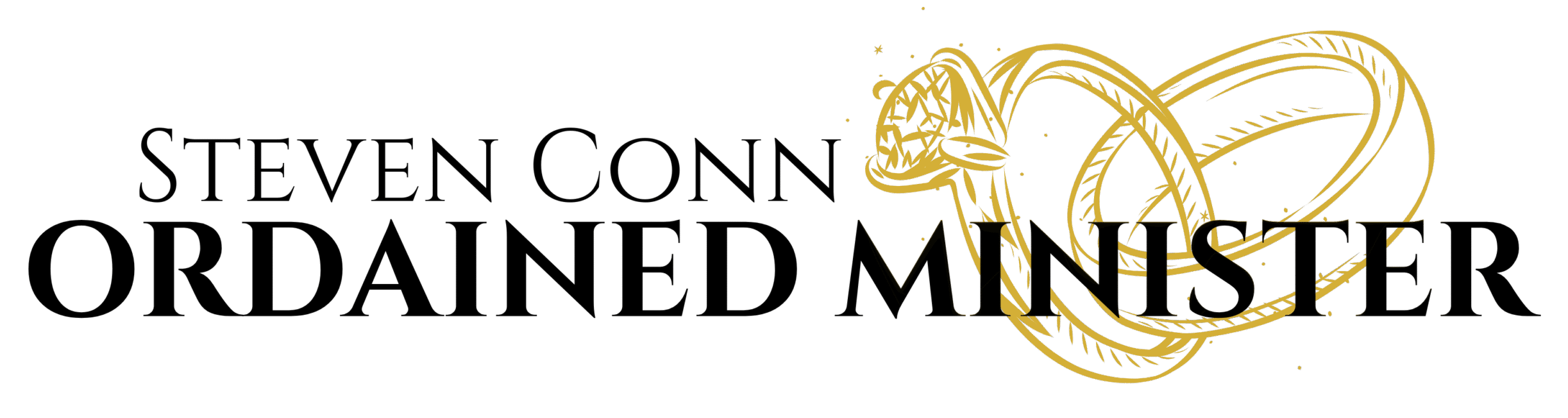 Steven Conn Ordained Minister Marriage Wedding Officiant Logo