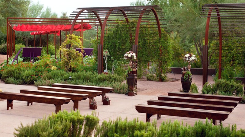Phoenix Desert Botanical Gardens Weddings