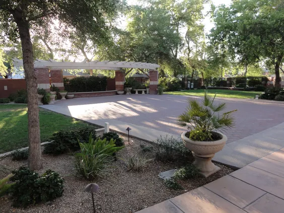 glendale civic center terrace courtyard garden