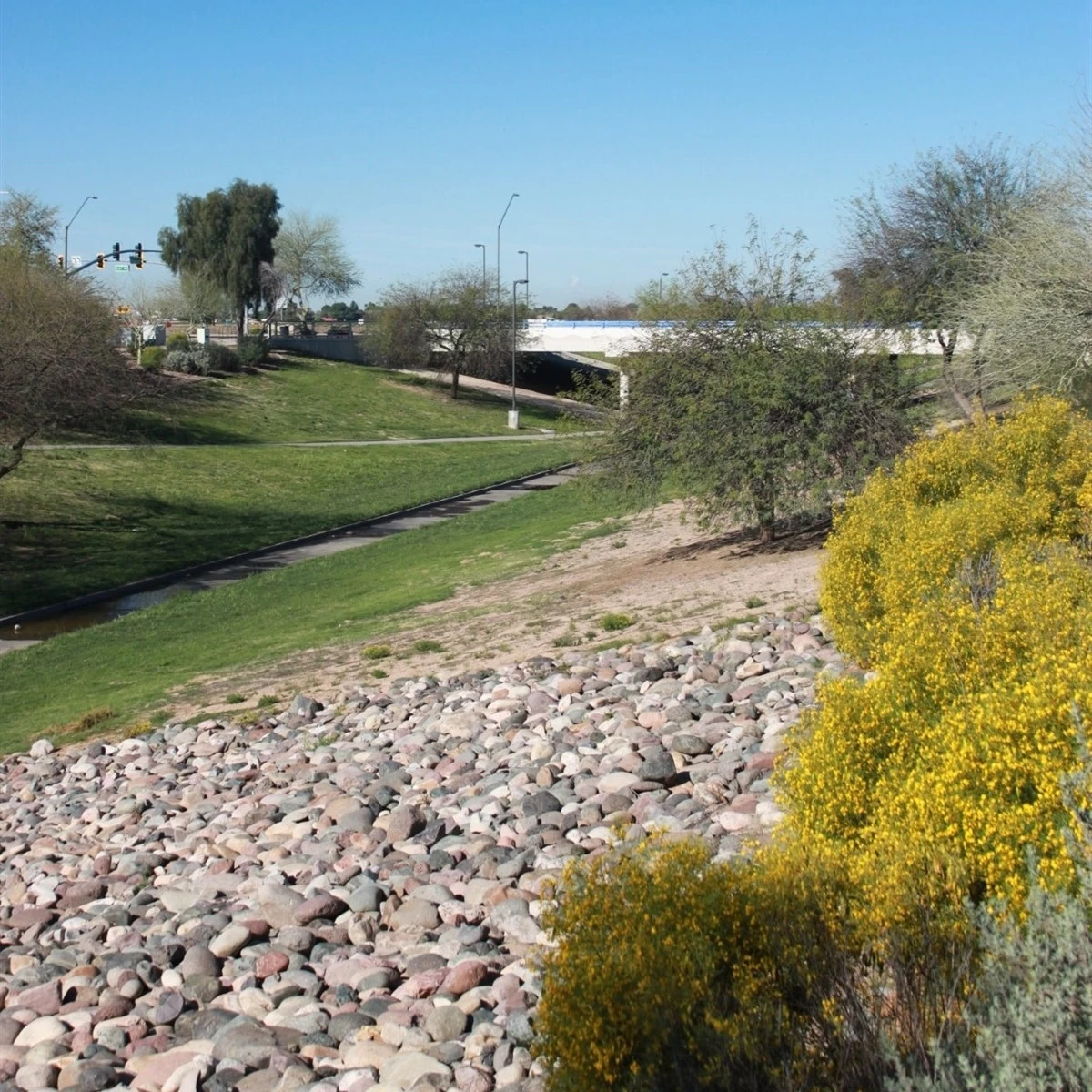 Grand Canal Linear Park in Glendale, Arizona